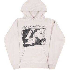 Revenge Clothing Cream Graphic Hoodie